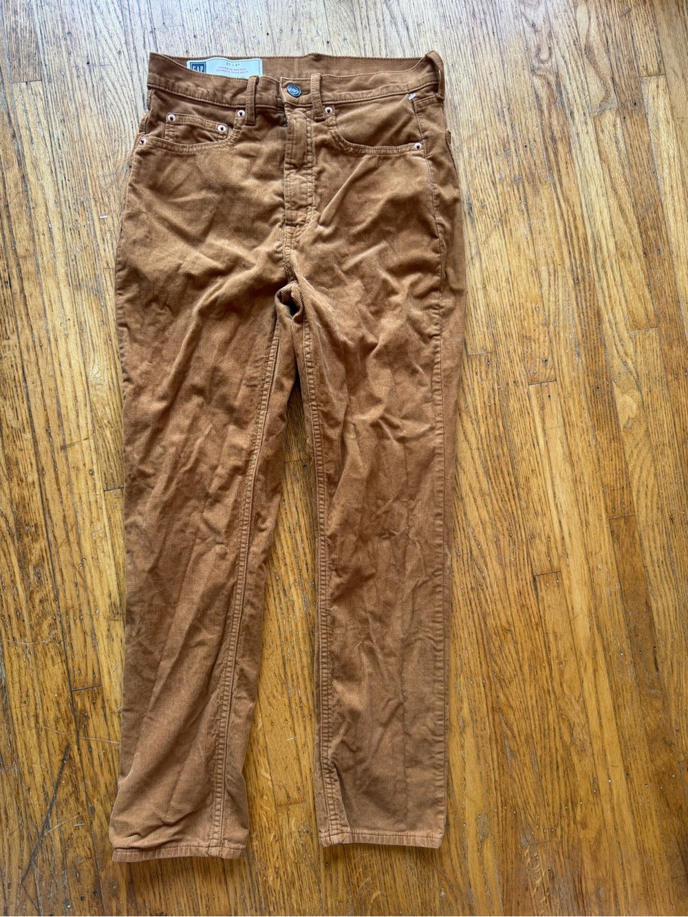 GAP Corduroys Cigarette High Rise Fit
